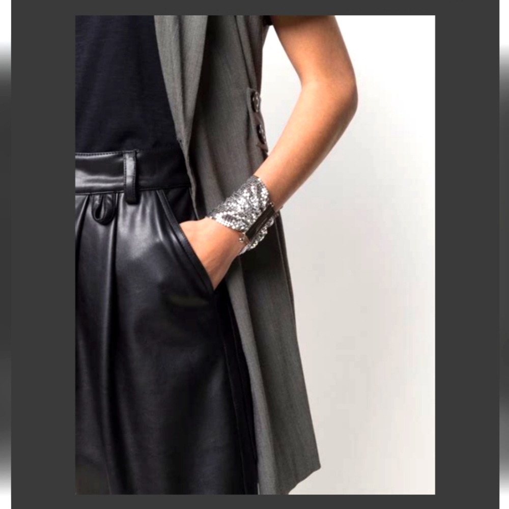 NWT ICONIC PACO RABANNE PIXEL CUFF BRACELET